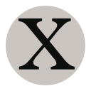 {X}